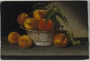 Raphaelle Peale Still Life with Peaches painting
